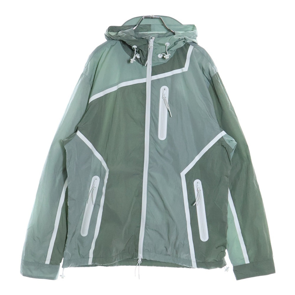 KITH(キス) 101 Madison Jacket ジップアップナイロンパーカー ナイロンジャケット グリーン KHM010275