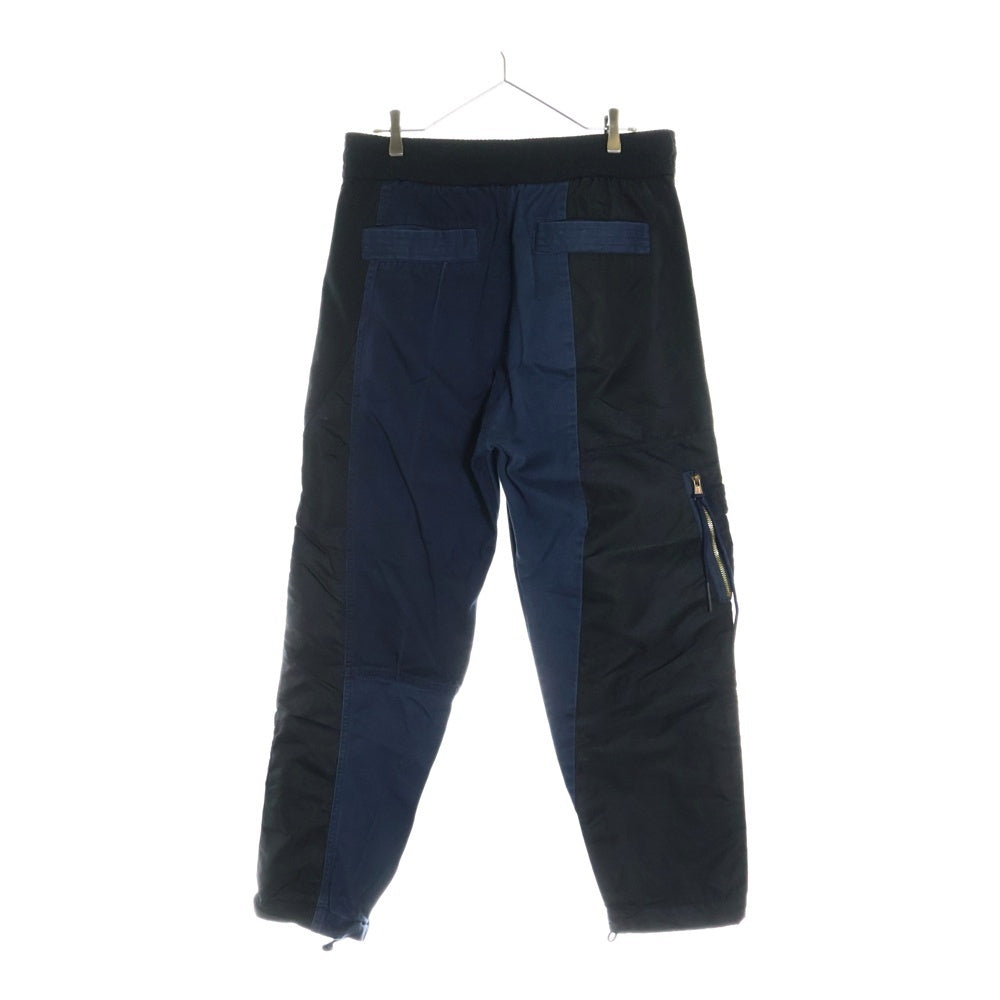 DIESEL(ディーゼル) P-BRIGGS ナイロン切替 カーゴパンツ ブラック A02683