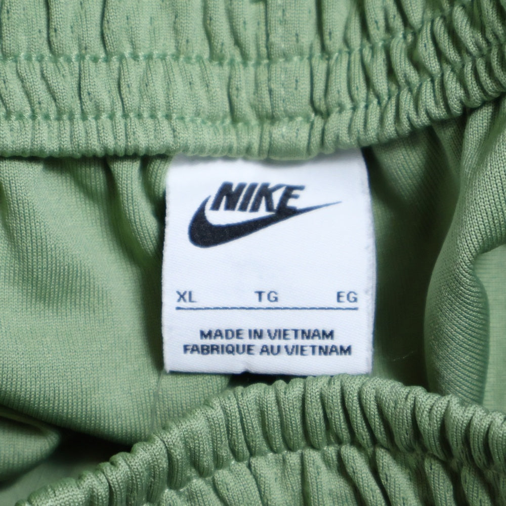 NIKE(ナイキ) AS M NK CLUB MESH FLOW SHORT ロゴ刺繍 メッシュハーフパンツ ショーツ グリーン DX0736-386