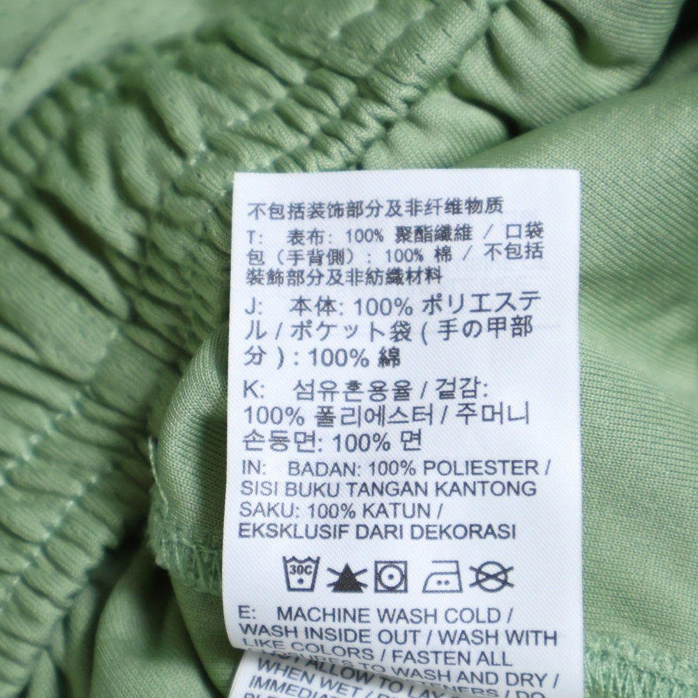 NIKE(ナイキ) AS M NK CLUB MESH FLOW SHORT ロゴ刺繍 メッシュハーフパンツ ショーツ グリーン DX0736-386