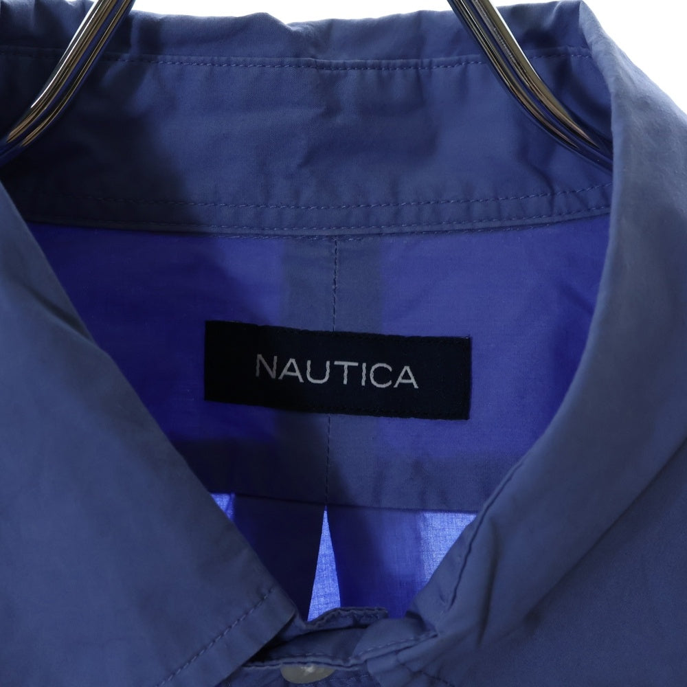 NAUTICA(ノーティカ) Regular Broad BD Shirt 長袖シャツ ブルー 211-1010