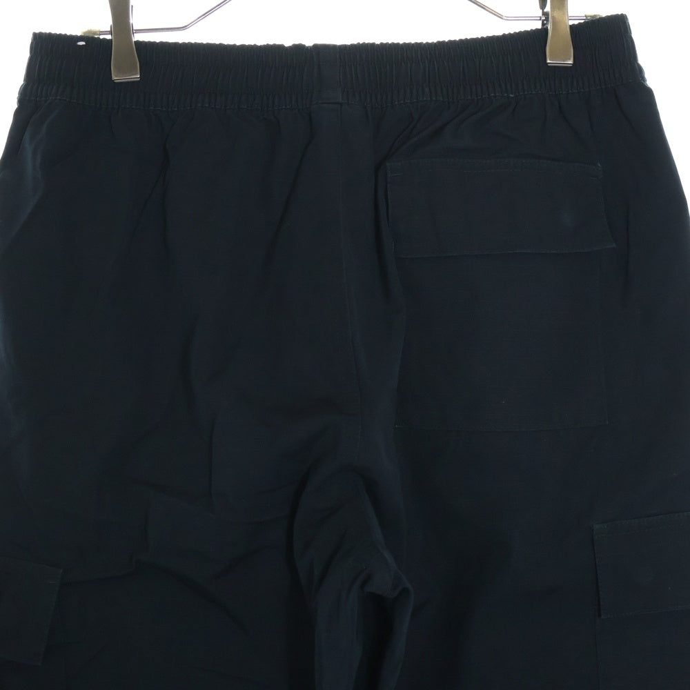 NIKE(ナイキ) AS M NK CLUB CARGO WVN PANT ロゴ刺繍カーゴパンツ ブラック DX0614-010