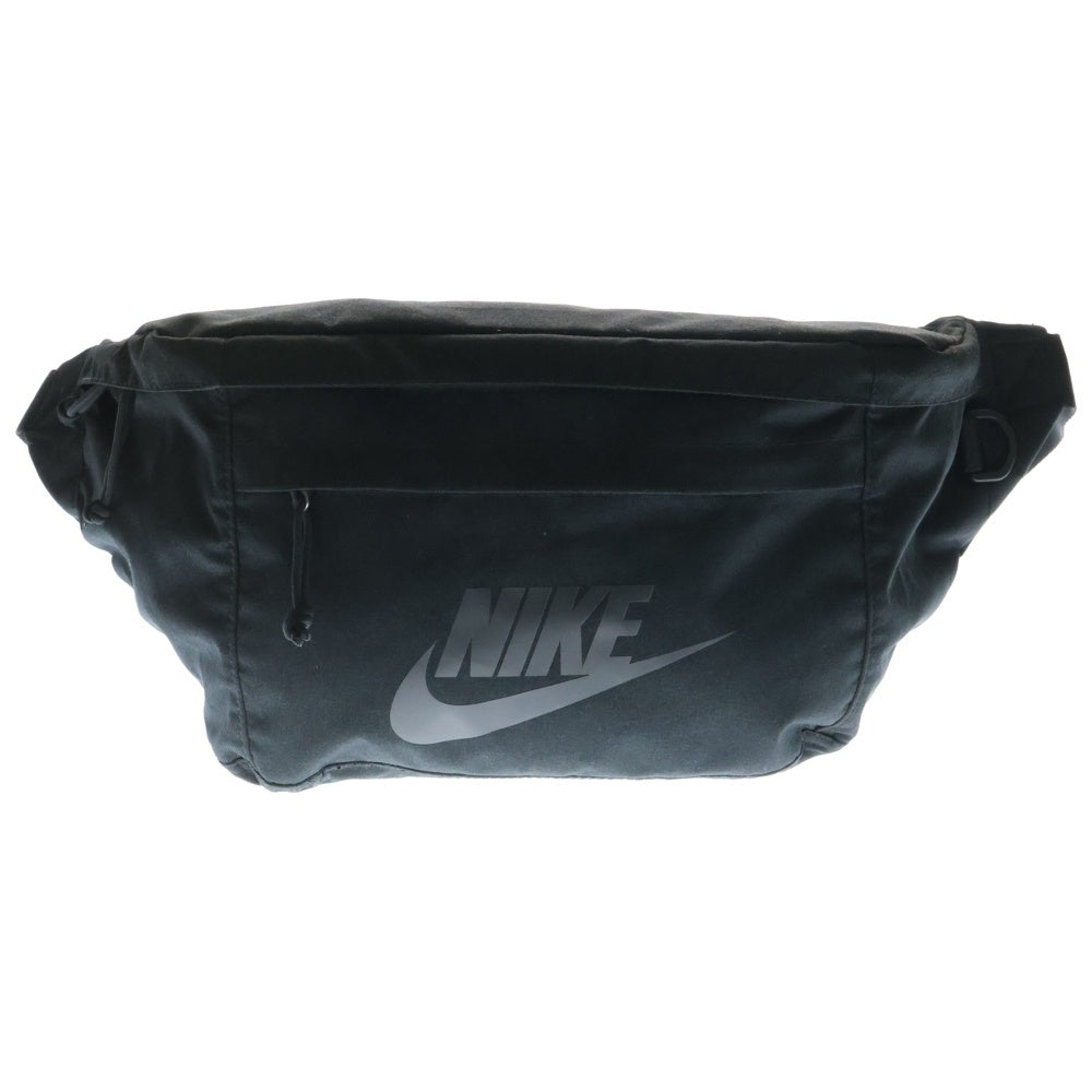 NIKE(ナイキ) TECH HIP PACK ロゴプリントウエストバック ブラック BA5751-010