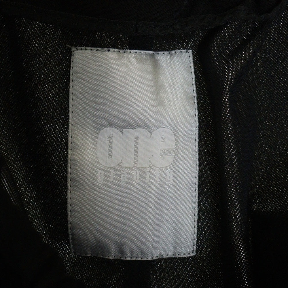 ONE GRAVITY(ワングラビティ) Track Pants トラックパンツ ブラック 11-234-07-040008