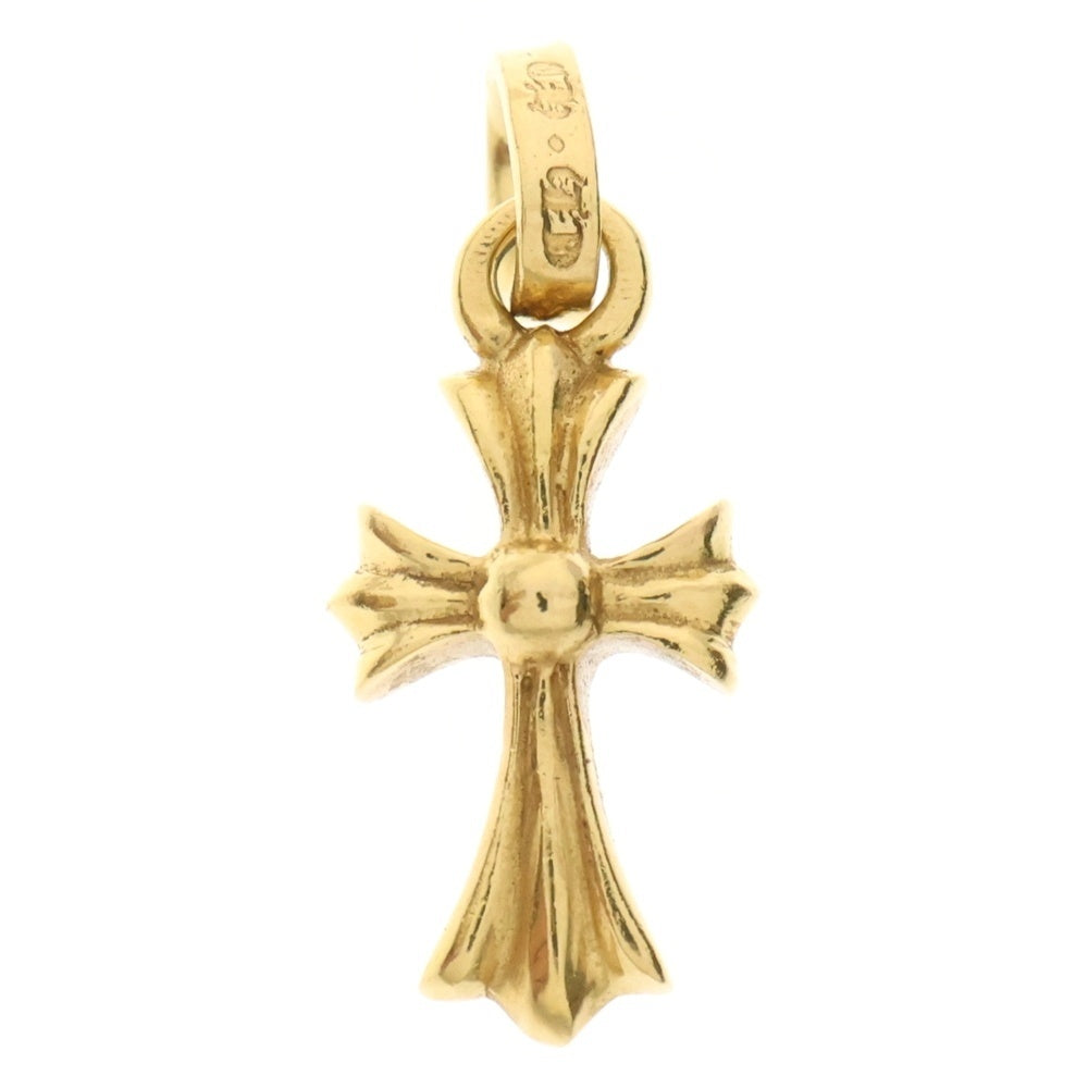 CHROME HEARTS(クロムハーツ) 22K CRS BBYFAT ベイビーファットクロス ペンダントトップ ゴールド BCA037