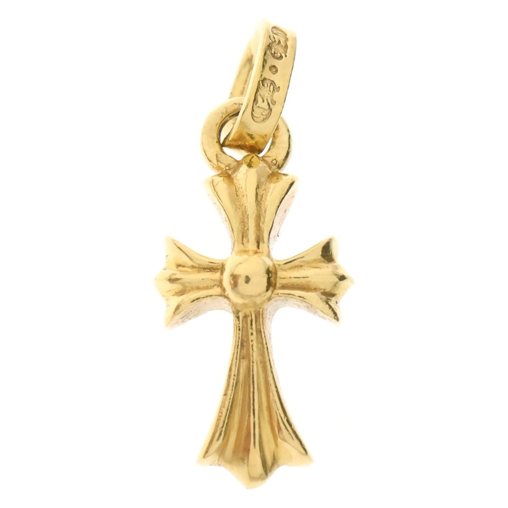 CHROME HEARTS(クロムハーツ) 22K CRS BBYFAT ベイビーファットクロス ペンダントトップ ゴールド BCA037