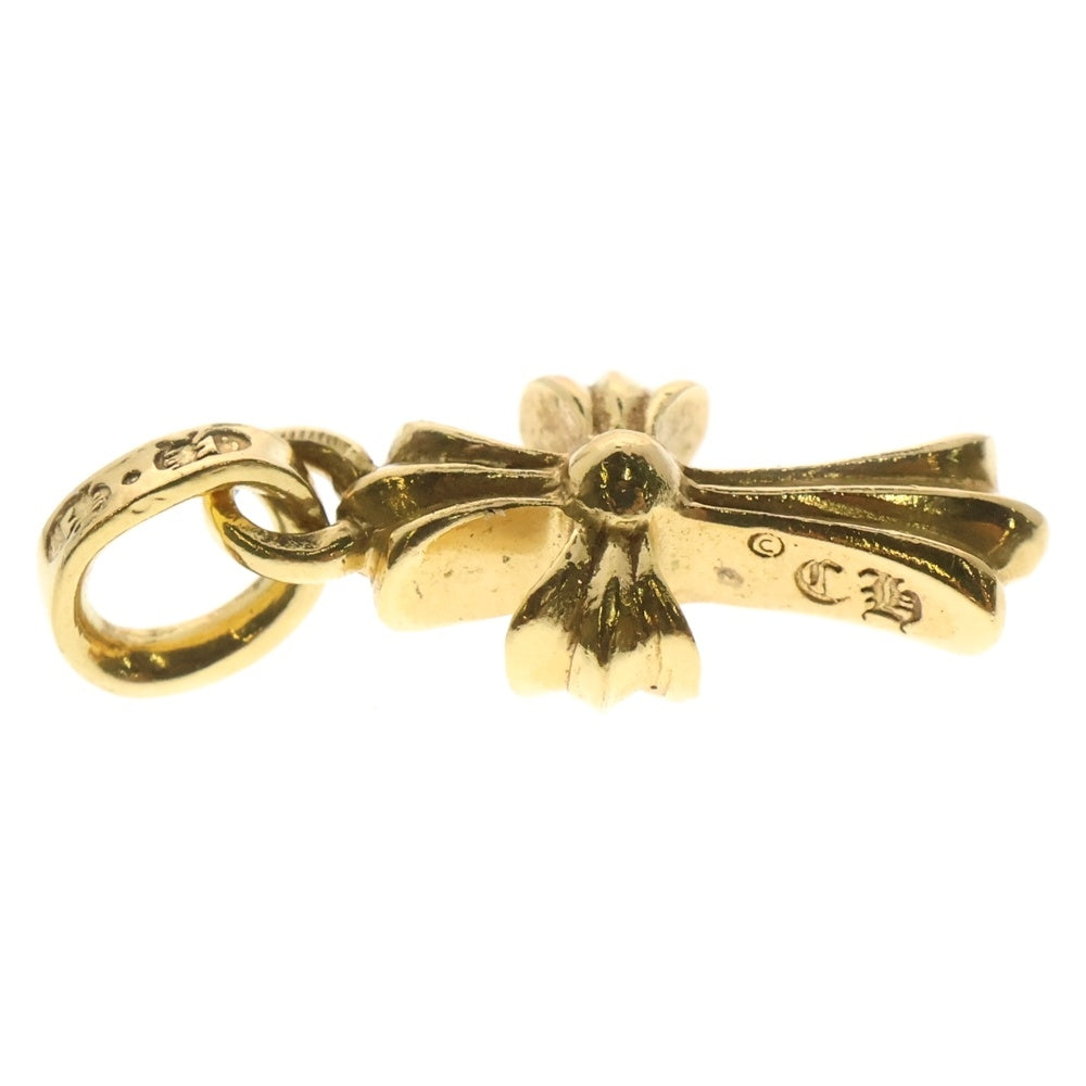 CHROME HEARTS(クロムハーツ) 22K CRS BBYFAT ベイビーファットクロス ペンダントトップ ゴールド BCA037