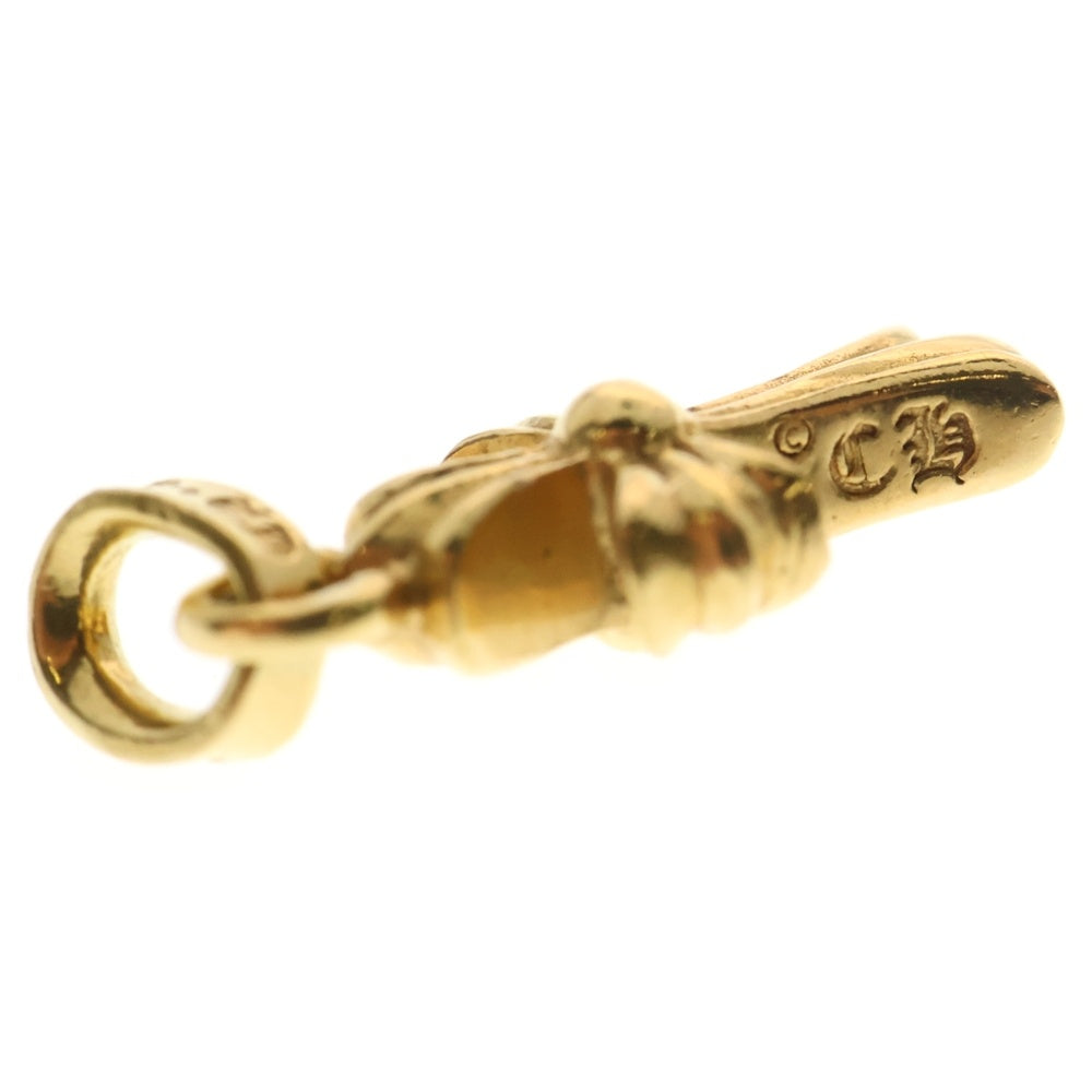CHROME HEARTS(クロムハーツ) 22K CRS BBYFAT ベイビーファットクロス ペンダントトップ ゴールド BCA037