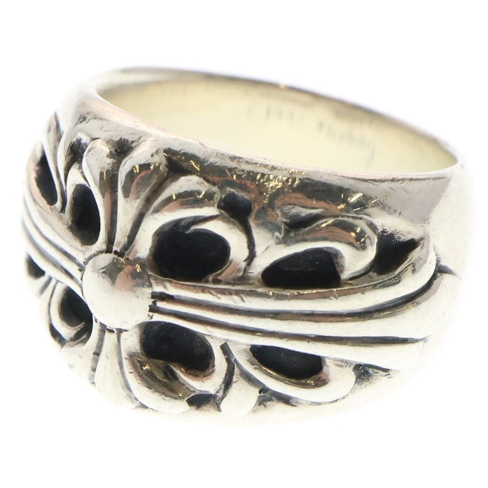 CHROME HEARTS(クロムハーツ) FLRL CRS フローラルクロス リング シルバー BCA346