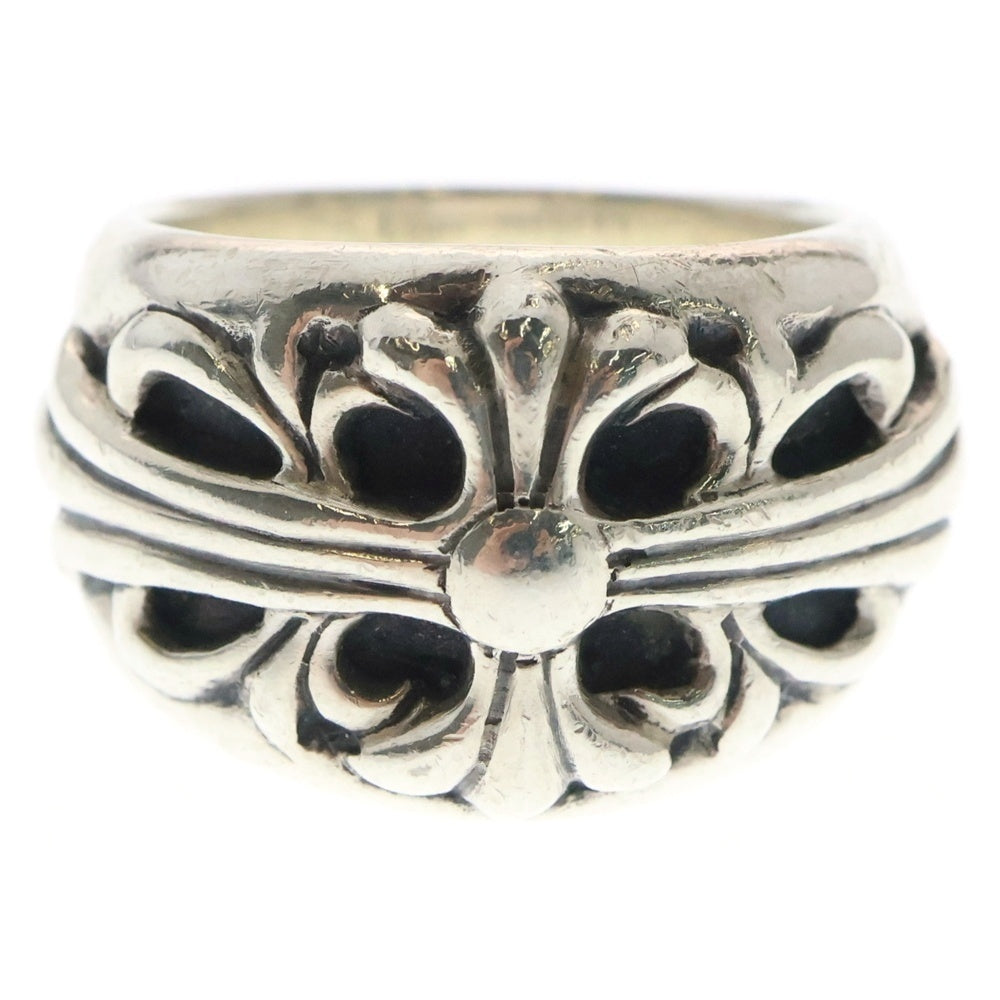 CHROME HEARTS(クロムハーツ) FLRL CRS フローラルクロス リング シルバー BCA346