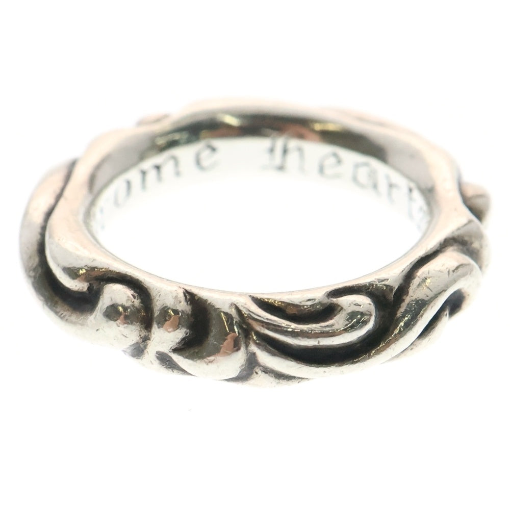 CHROME HEARTS(クロムハーツ) SCRL BAND スクロールバンド リング シルバー BCA351