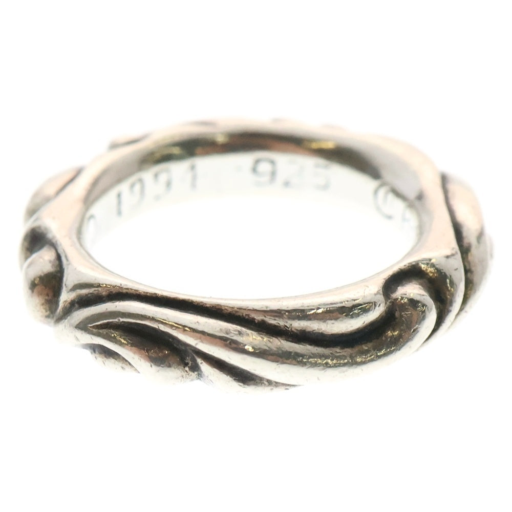 CHROME HEARTS(クロムハーツ) SCRL BAND スクロールバンド リング シルバー BCA351