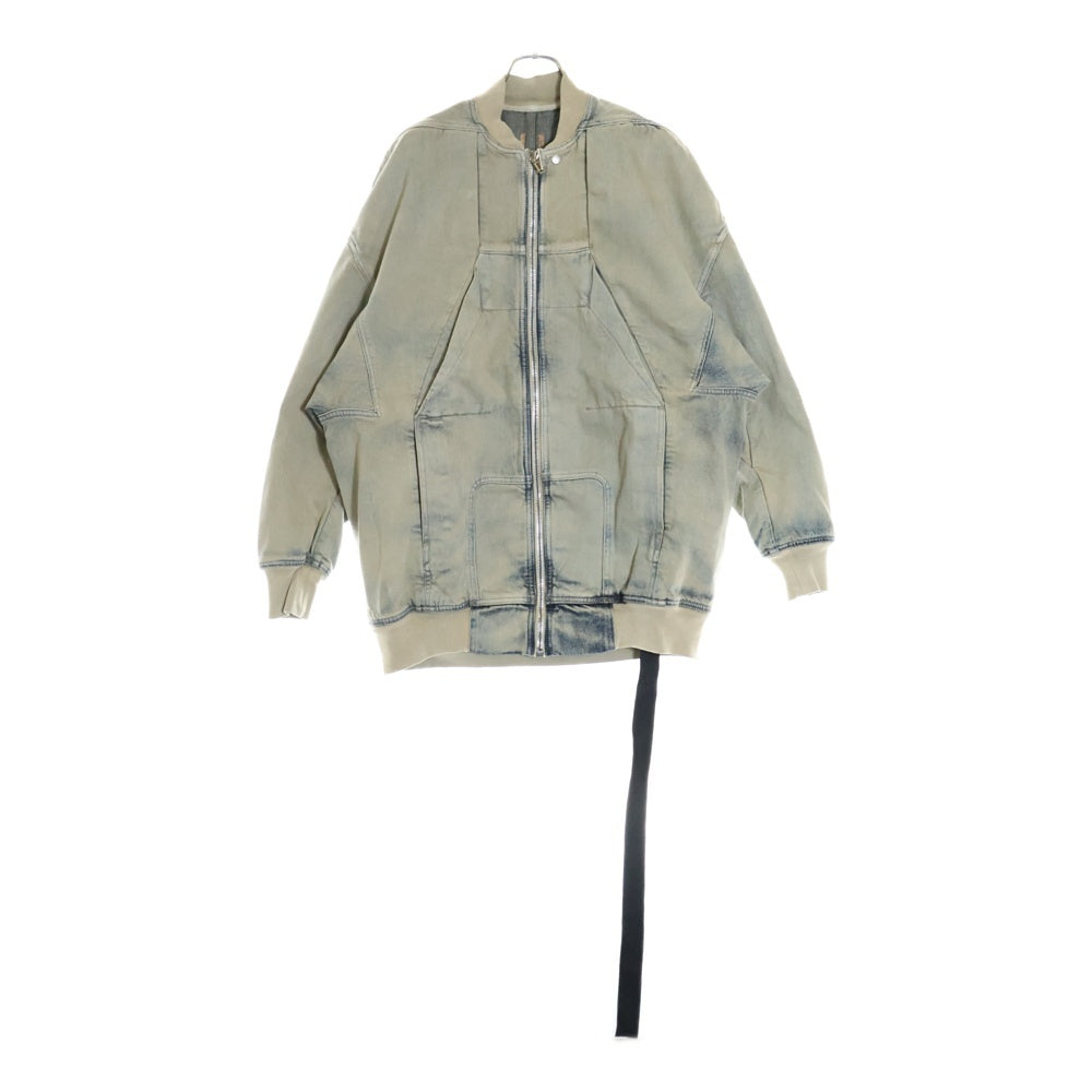 DRKSHDW(ダークシャドウ) DENIM JUMBO FLIGHT JACKET デニムジャンボフライトジャケット インディゴ DU01D1777-DKY