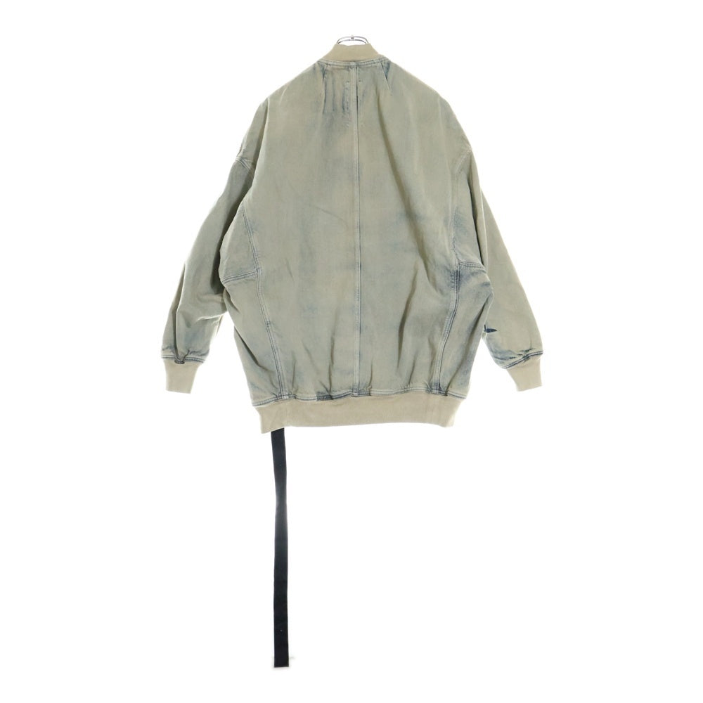 DRKSHDW(ダークシャドウ) DENIM JUMBO FLIGHT JACKET デニムジャンボフライトジャケット インディゴ DU01D1777-DKY