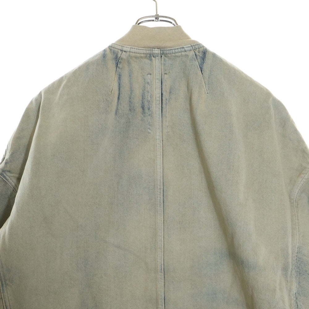 DRKSHDW(ダークシャドウ) DENIM JUMBO FLIGHT JACKET デニムジャンボフライトジャケット インディゴ DU01D1777-DKY
