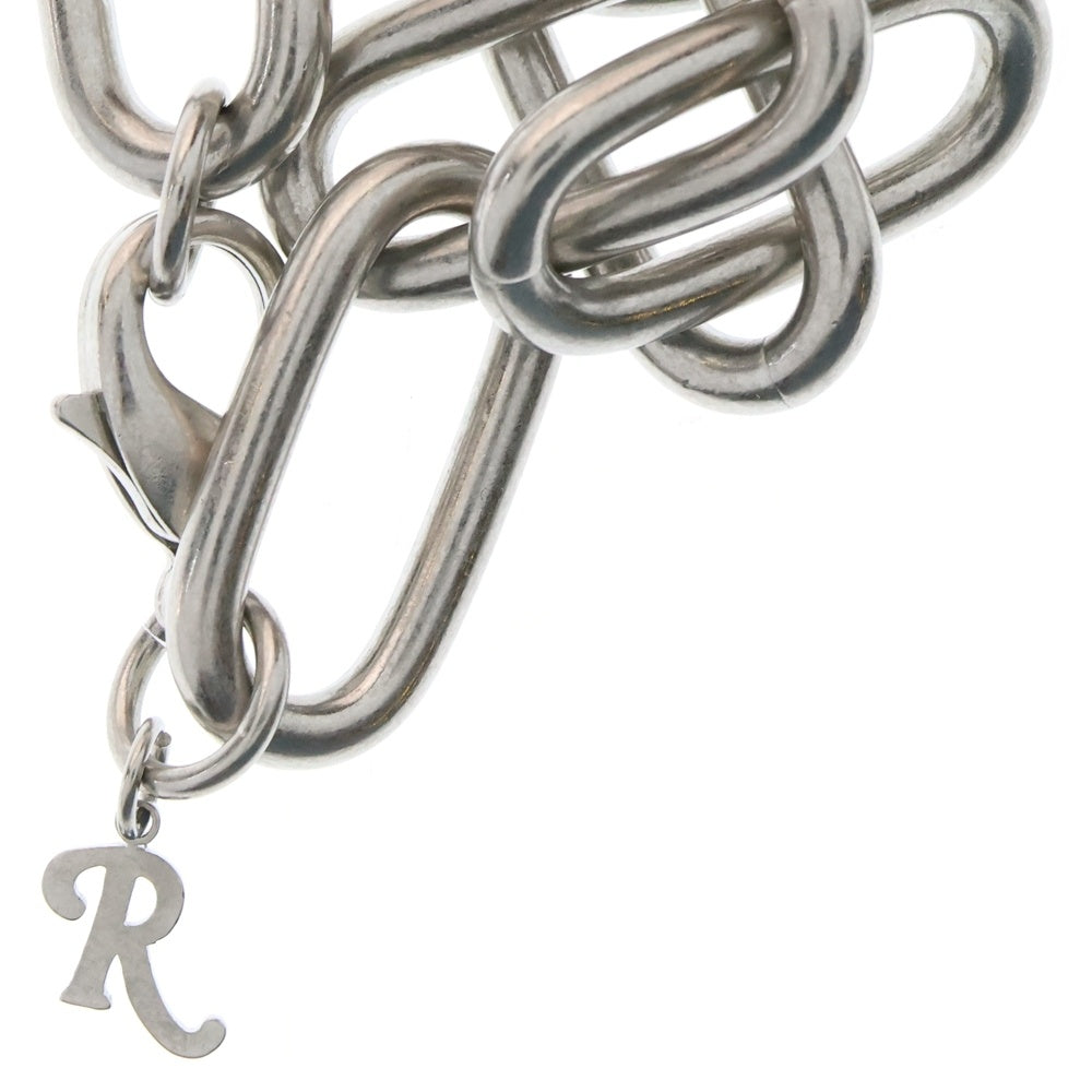 RAF SIMONS(ラフシモンズ) Necklace with Flat Shackles and Bottle Cap チェーンネックレス シルバー