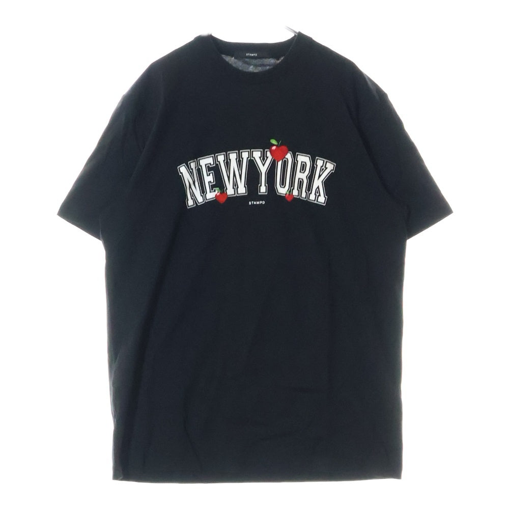 STAMPD(スタンプド) New York Tee ニューヨーク 半袖Tシャツ カットソー ブラック