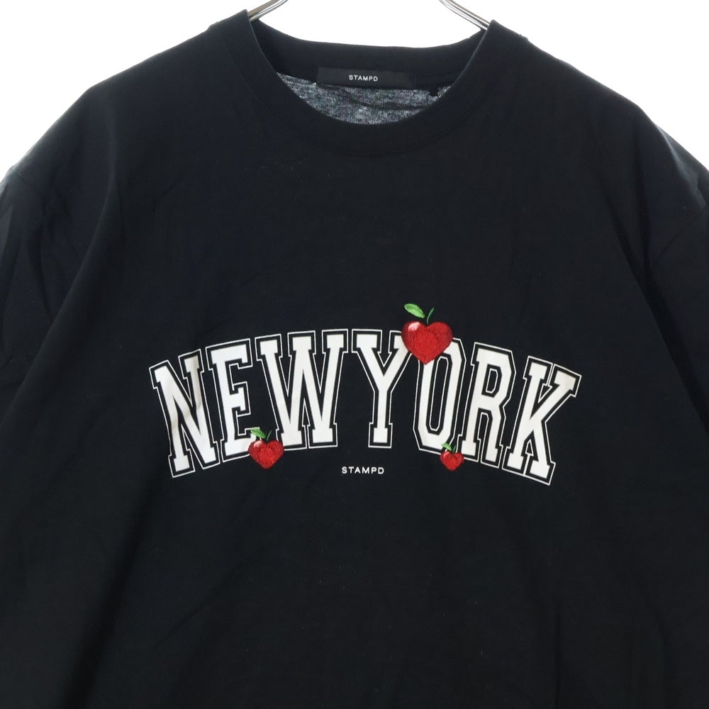 STAMPD(スタンプド) New York Tee ニューヨーク 半袖Tシャツ カットソー ブラック
