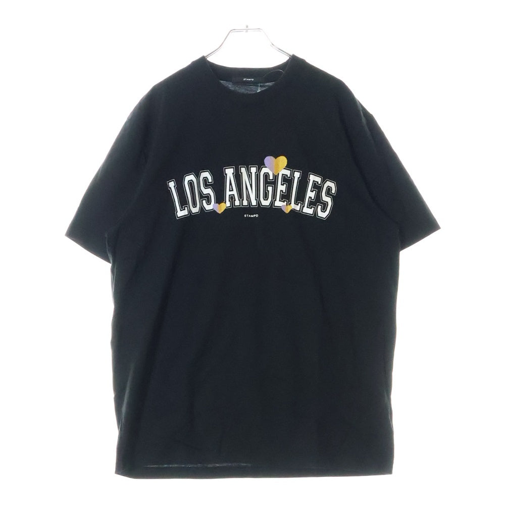 STAMPD(スタンプド) Los Angrles Tee ロサンゼルス 半袖Tシャツ カットソー ブラック