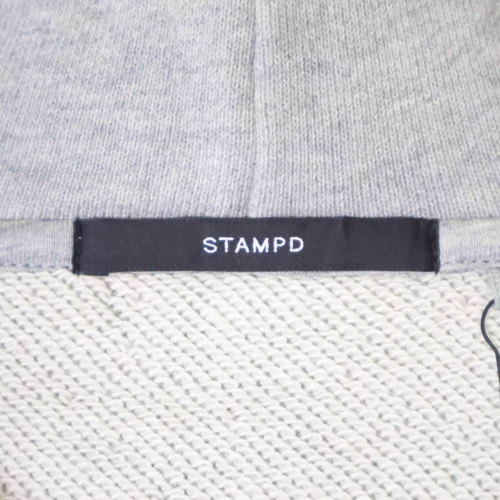 STAMPD(スタンプド) New York Rose Hoodie ニューヨーク ローズ プルオーバーパーカー フーディー グレー