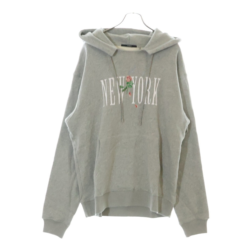 STAMPD(スタンプド) New York Rose Hoodie ニューヨーク ローズ プルオーバーパーカー フーディー グレー
