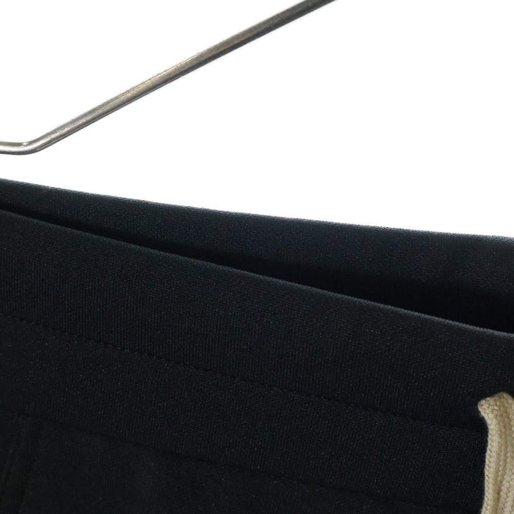 MONCLER(モンクレール) 20AW ×Rick Owens ロゴワッペン ドローコード スウェットパンツ ブラック F209N8H70200