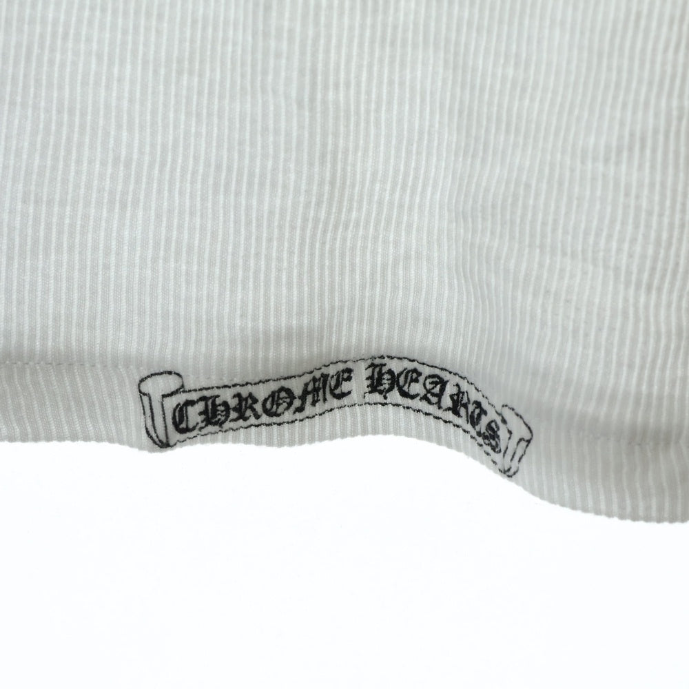 CHROME HEARTS(クロムハーツ) OLD FUCK YOU オールド クロスプリント ファックユー タンクトップ ノースリーブ ホワイト