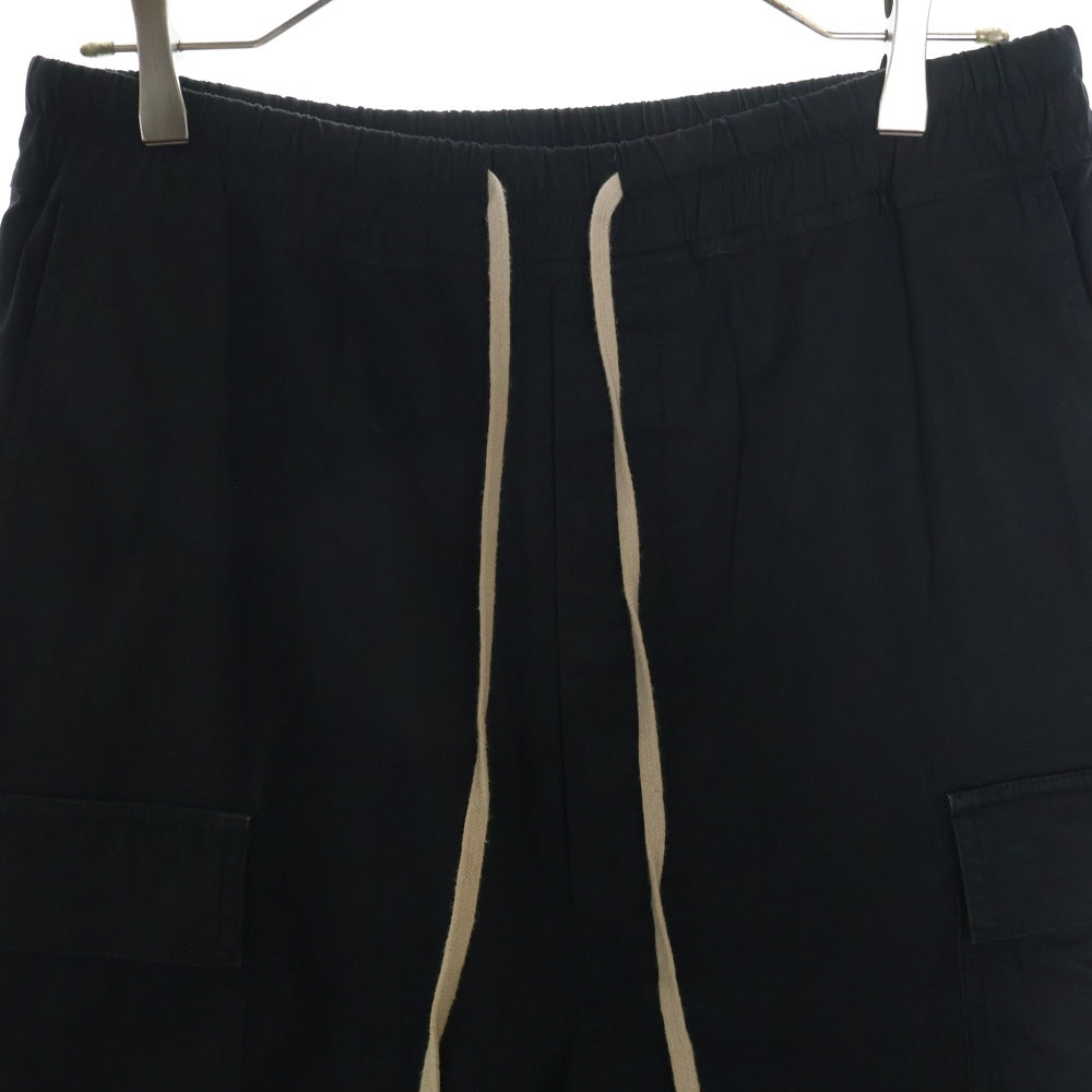 Rick Owens(リックオウエンス) 17SS Cargo Pants クロップドサルエルカーゴパンツ ブラック RU17S9385-TE