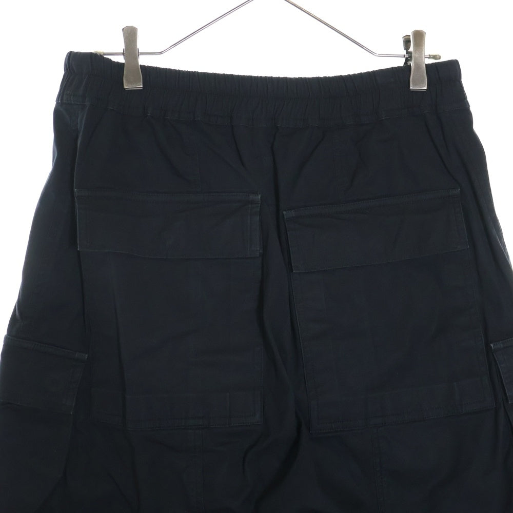 Rick Owens(リックオウエンス) 17SS Cargo Pants クロップドサルエルカーゴパンツ ブラック RU17S9385-TE