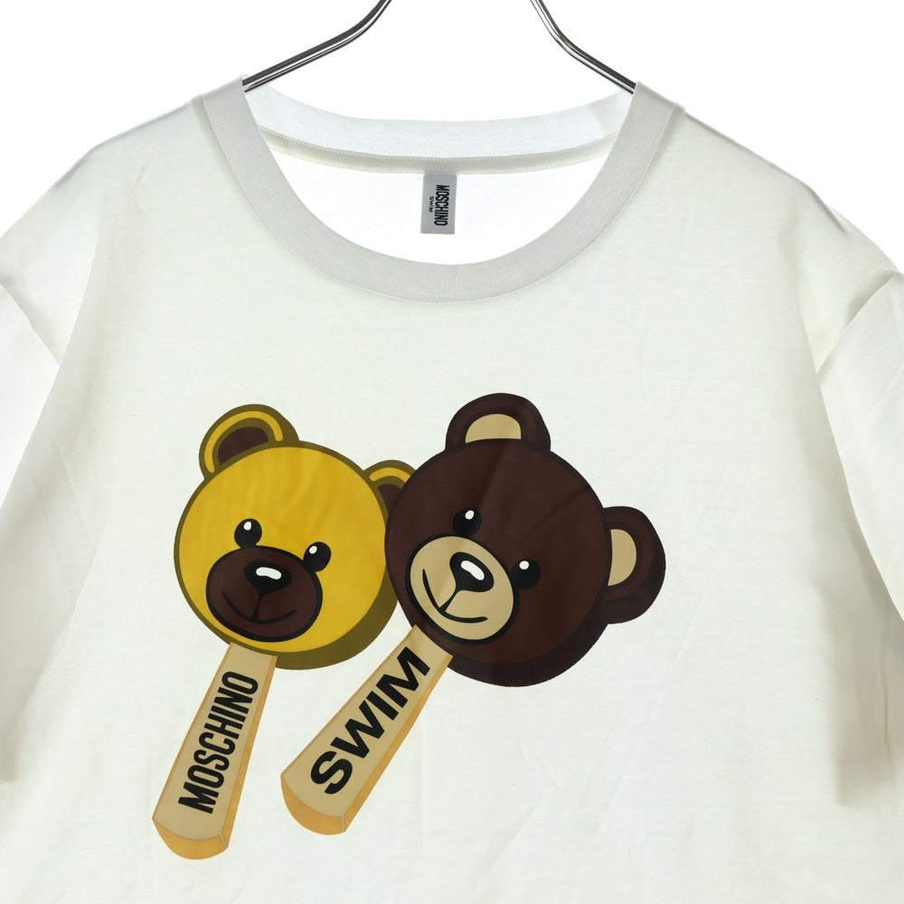 MOSCHINO(モスキーノ) Swim Tee 半袖Tシャツ ホワイト 1815T19042813