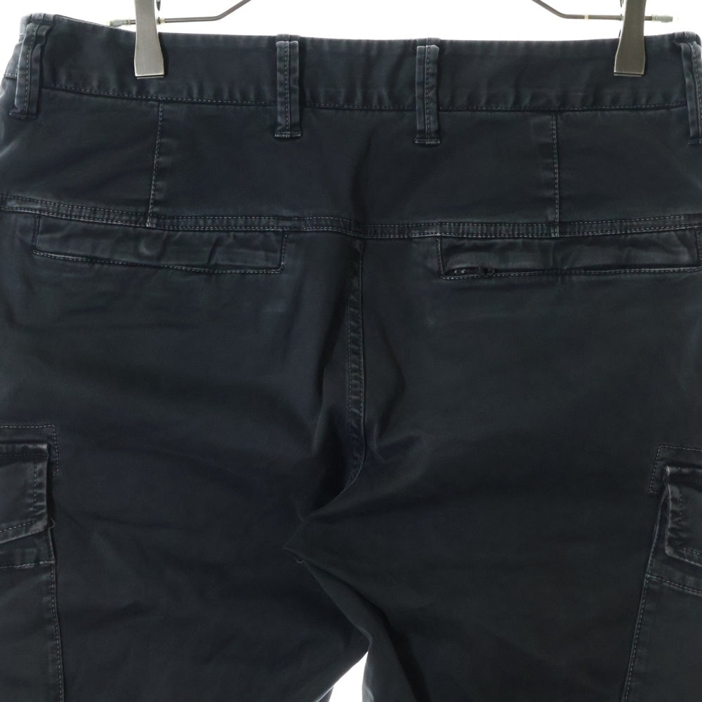 STONE ISLAND(ストーンアイランド) 21AW Cargo Pants ロゴワッペン ウォッシュド加工カーゴパンツ グレー 7515318L1