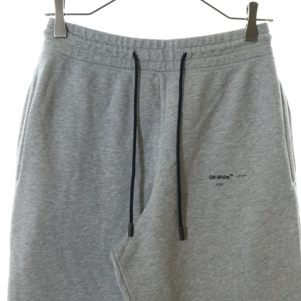 OFF-WHITE(オフホワイト) 18AW Sweatpants スウェットパンツ グレー OMCH008E18192025