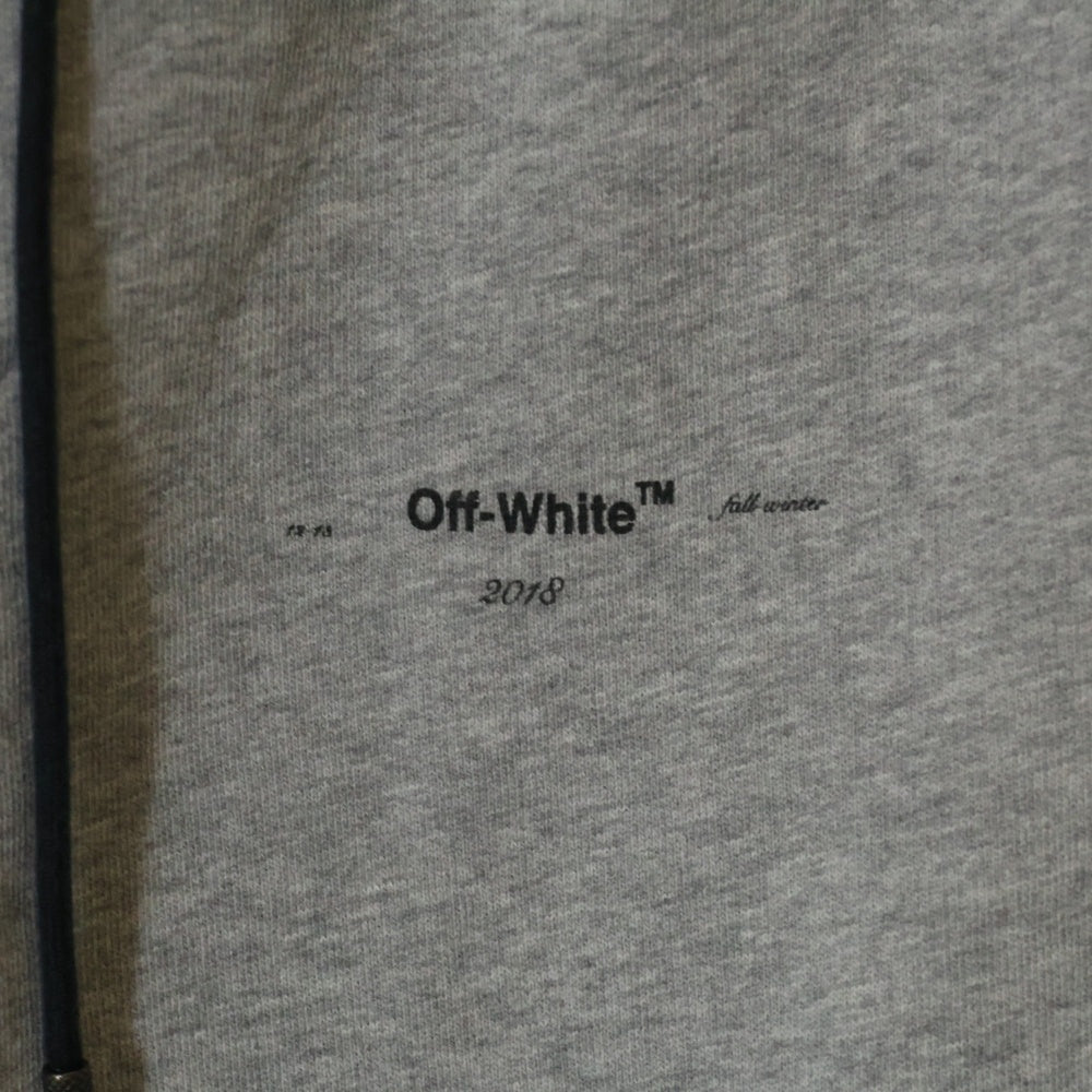 OFF-WHITE(オフホワイト) 18AW Sweatpants スウェットパンツ グレー OMCH008E18192025