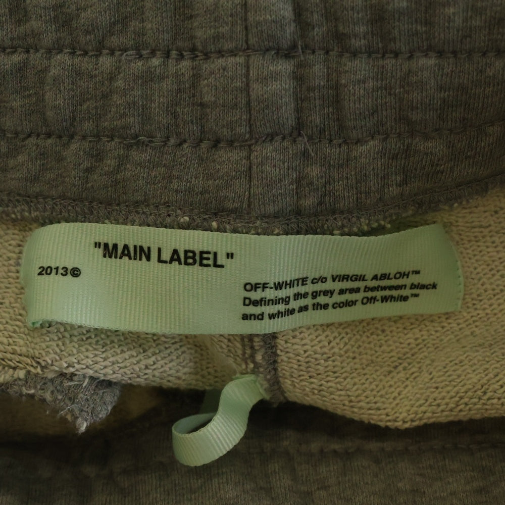 OFF-WHITE(オフホワイト) 18AW Sweatpants スウェットパンツ グレー OMCH008E18192025