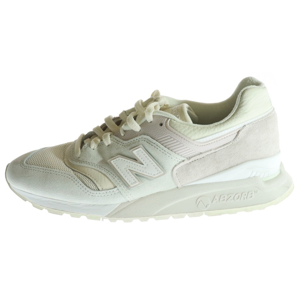 New Balance(ニューバランス) ×Kith Ronnie Fieg 997.5 キス ロニーファイグ イースター ローカットスニーカー ホワイト US8.5/26.5cm U9975HK