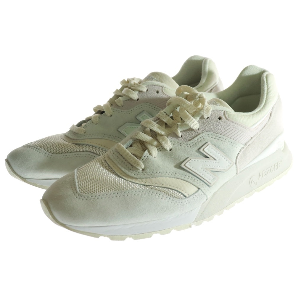 New Balance(ニューバランス) ×Kith Ronnie Fieg 997.5 キス ロニーファイグ イースター ローカットスニーカー ホワイト US8.5/26.5cm U9975HK