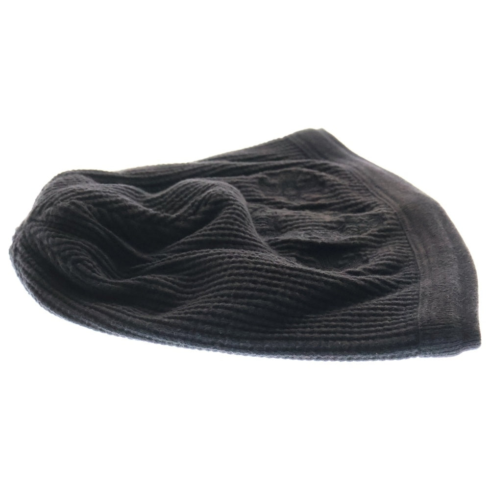 CHROME HEARTS(クロムハーツ) THERMAL BEANIE CH ホースシュー刺繍 サーマルニットビーニー ニット帽 帽子 ブラック