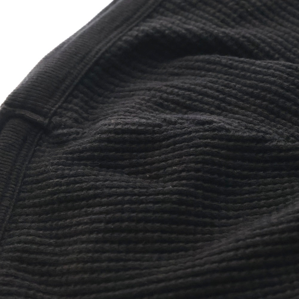CHROME HEARTS(クロムハーツ) THERMAL BEANIE CH ホースシュー刺繍 サーマルニットビーニー ニット帽 帽子 ブラック