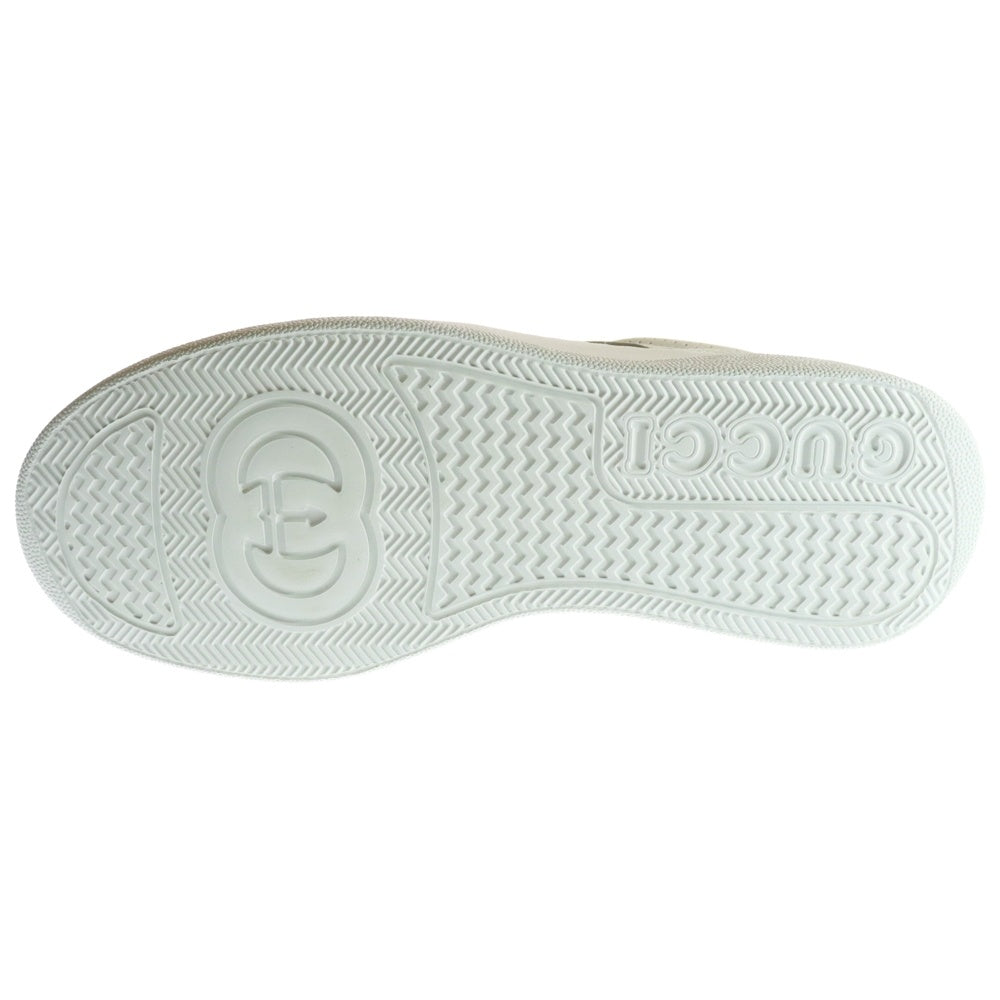 GUCCI(グッチ) GGエンボス レザーローカットスニーカー ホワイト 669582