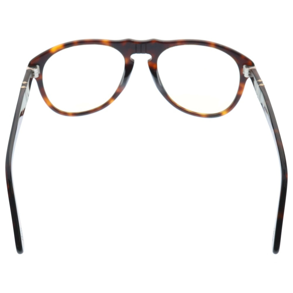 Persol(ペルソール) ティアドロップ フレーム アイウェア 眼鏡 ブラウン 649 24/BL