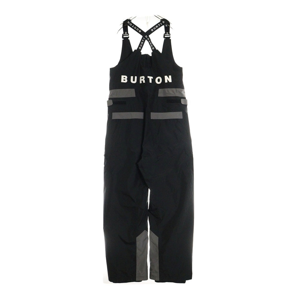 BURTON(バートン) MACHINE WASH WARM マシーンウォッシュ ナイロンパンツ サロペット スキーウェア ブラック