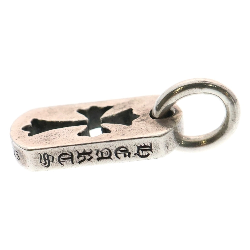 CHROME HEARTS(クロムハーツ) DT TNY CO CRS タイニーカットアウトクロスドッグタグ チャーム ペンダントトップ シルバー BCA252