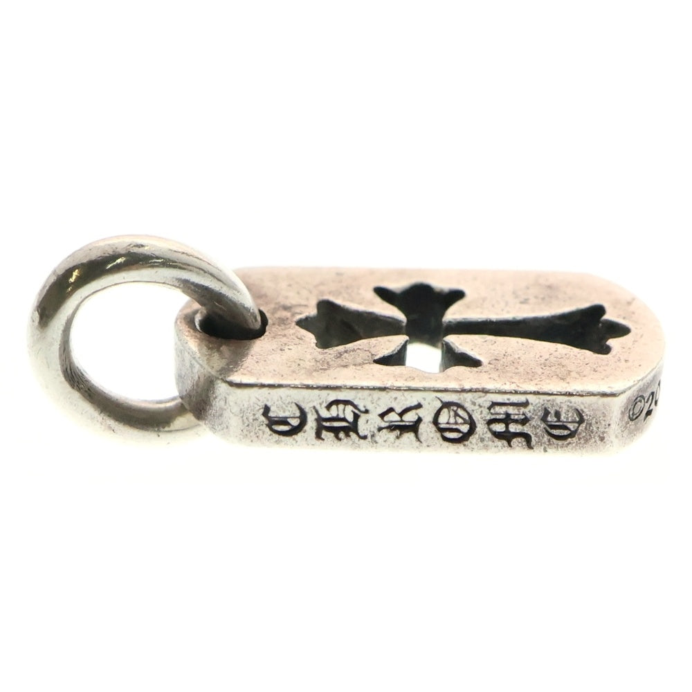 CHROME HEARTS(クロムハーツ) DT TNY CO CRS タイニーカットアウトクロスドッグタグ チャーム ペンダントトップ シルバー BCA252