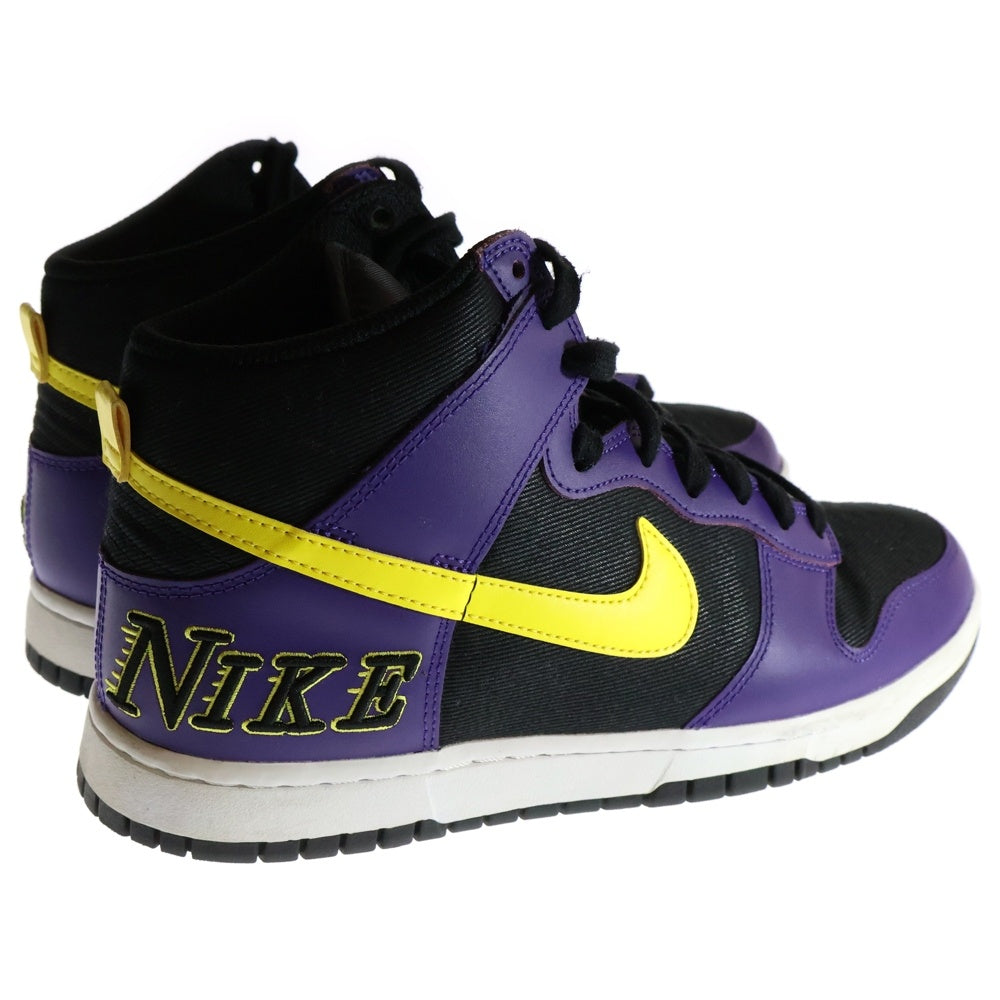 NIKE(ナイキ) DUNK HIGH COURT PURPLE LAKERS ダンクハイ コートパープル レイカーズ ハイカットスニーカー パープル/ブラック US10/28.0cm DH0642-001