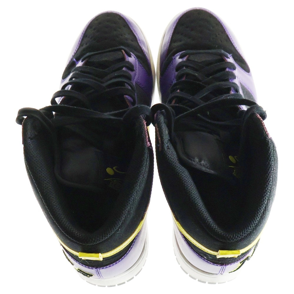 NIKE(ナイキ) DUNK HIGH COURT PURPLE LAKERS ダンクハイ コートパープル レイカーズ ハイカットスニーカー パープル/ブラック US10/28.0cm DH0642-001