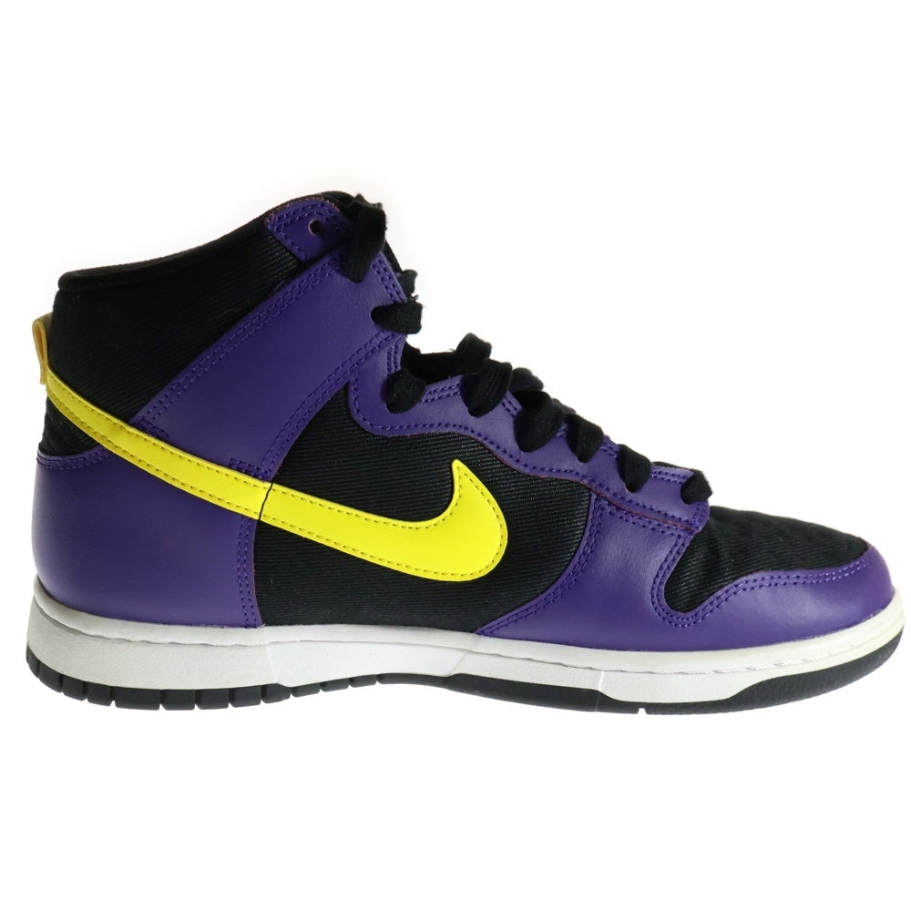 NIKE(ナイキ) DUNK HIGH COURT PURPLE LAKERS ダンクハイ コートパープル レイカーズ ハイカットスニーカー パープル/ブラック US10/28.0cm DH0642-001