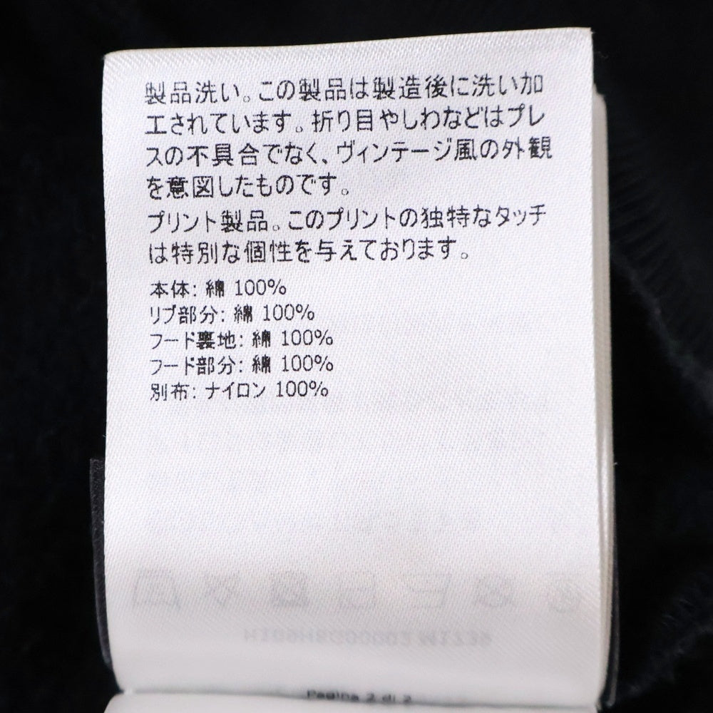 MONCLER GENIUS(モンクレール ジーニアス) 22SS HOODIE CRAIG GREEN ジップアップスウェットパーカー フーディー ブラック H109H8G00002 M1739