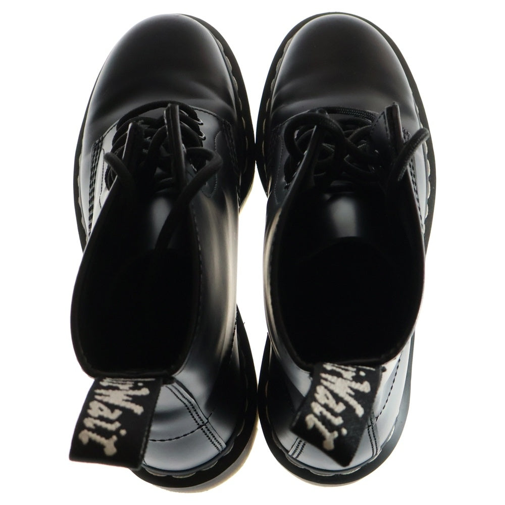 Dr.Martens(ドクターマーチン) ホワイトステッチ 8 ホール レースアップブーツ ブラック 24758001