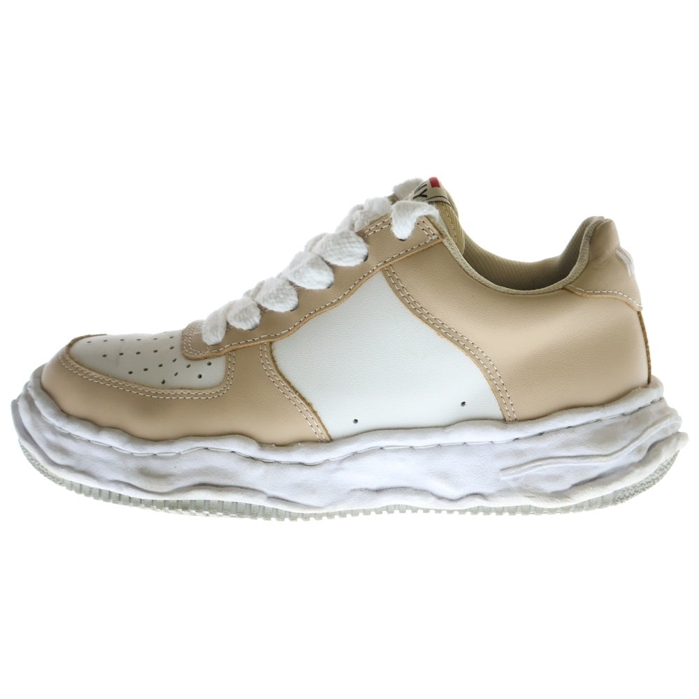 MIHARA YASUHIRO(ミハラヤスヒロ) WAYNE OG Sole Leather Low-top Sneaker ウェイン レザーローカットスニーカー ブラウン A08FW706