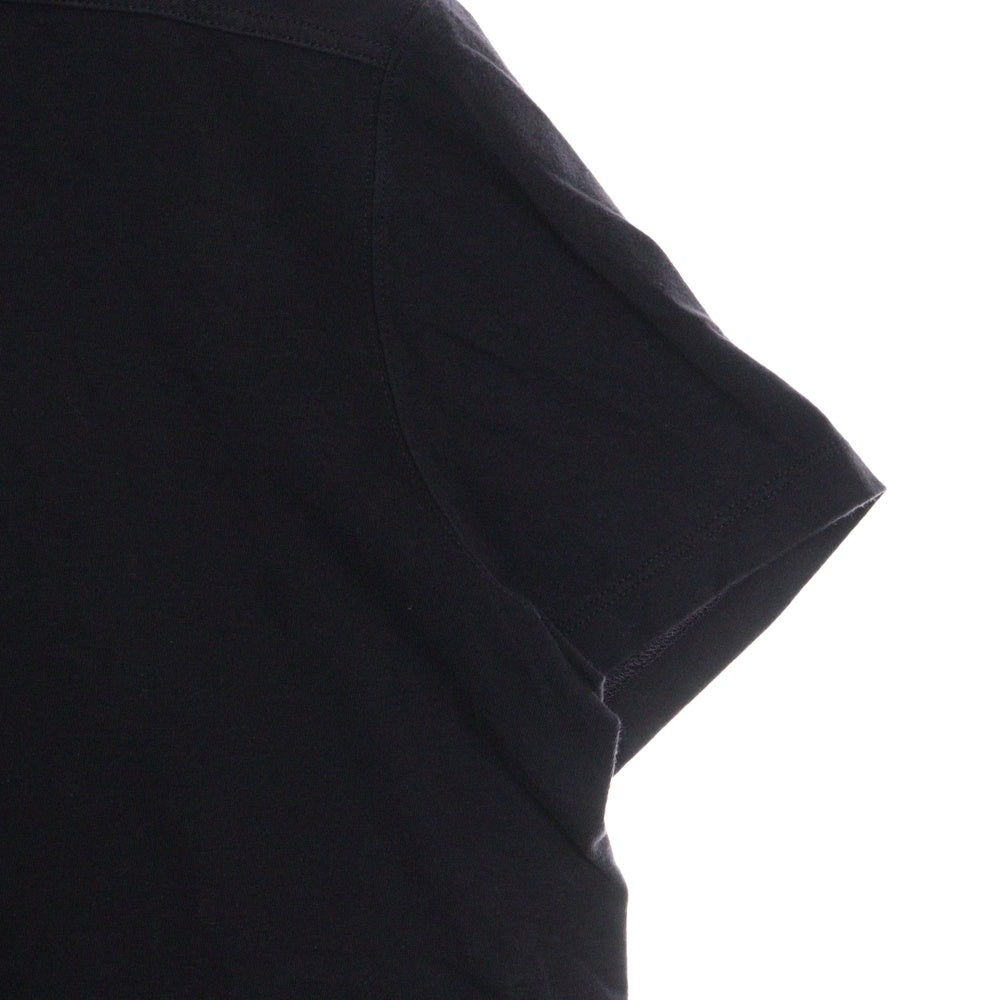 Rick Owens(リックオウエンス) 21SS クルーネック半袖Tシャツ カットソー ブラック RU21S6265